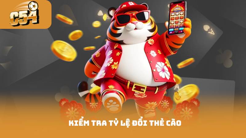 Bắn Cá Đổi Thẻ Cào - Mẹo Chơi Để Kiếm Thẻ Cào Nhanh 4 Kiểm tra tỷ lệ đổi thẻ cào