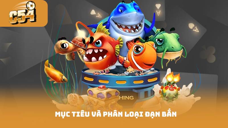 Bắn Cá Đổi Thưởng - Cập Nhật Những Mẹo Chơi Hay 3 Mục tiêu và phân loại đạn bắn